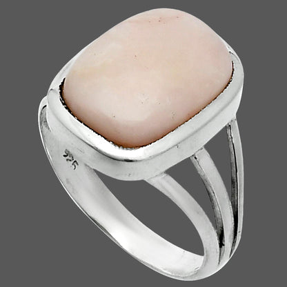 Natural Pink Opal - Australia Ring size-8 R-1006 SDR244031