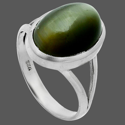 Natural Genuine Cats Eye Ring size-9 R-1005 SDR244095