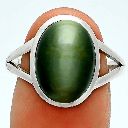 Natural Genuine Cats Eye Ring size-9.5 R-1005 SDR244098