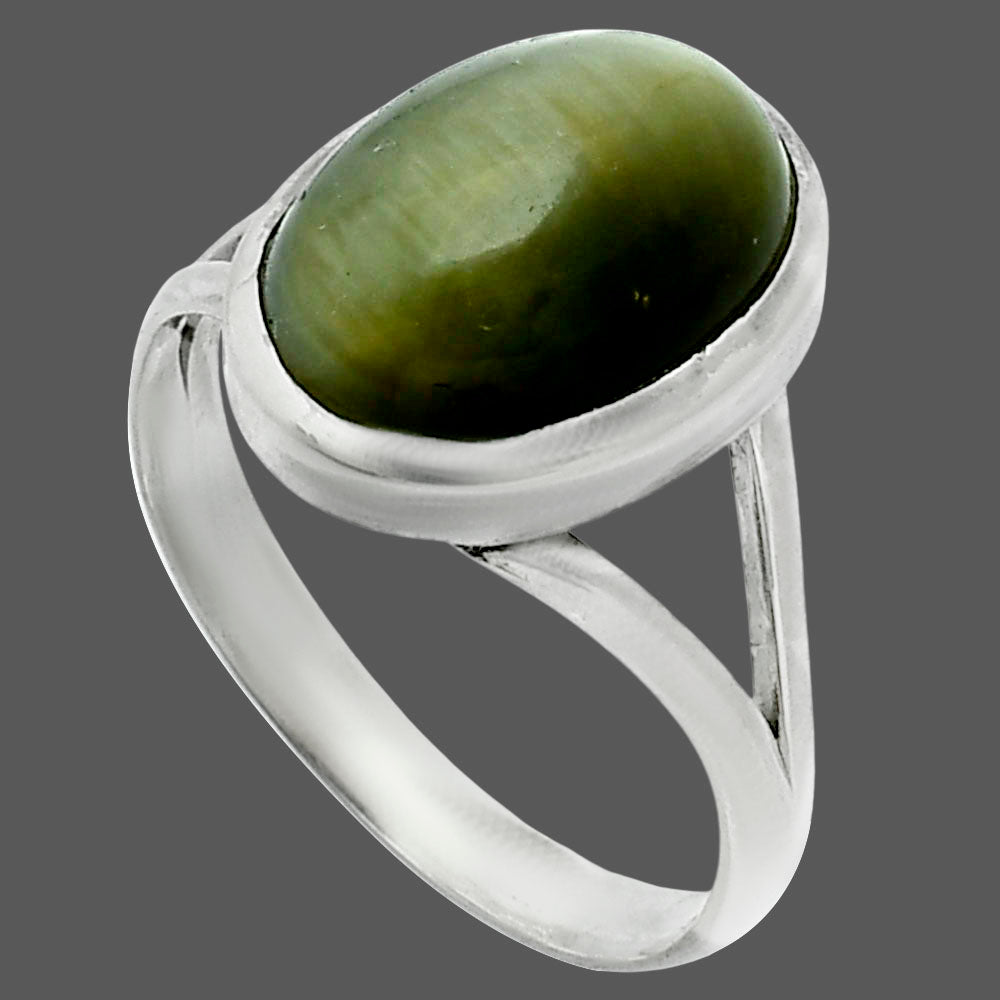 Natural Genuine Cats Eye Ring size-9.5 R-1005 SDR244100