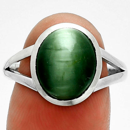 Natural Genuine Cats Eye Ring size-9.5 R-1005 SDR244113