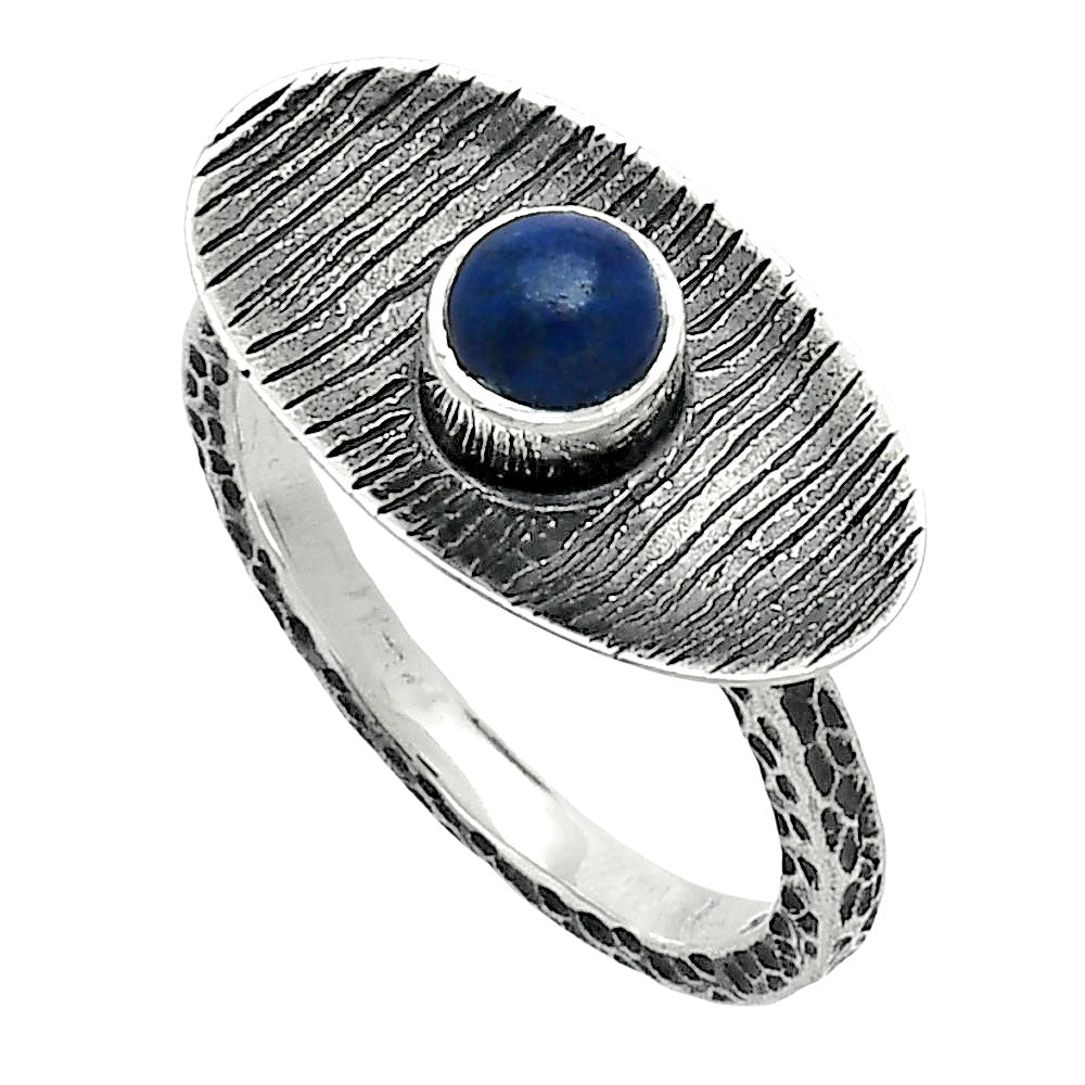 Natural Lapis Lazuli - Afghanistan Ring size-8 R-1573 SDR244196
