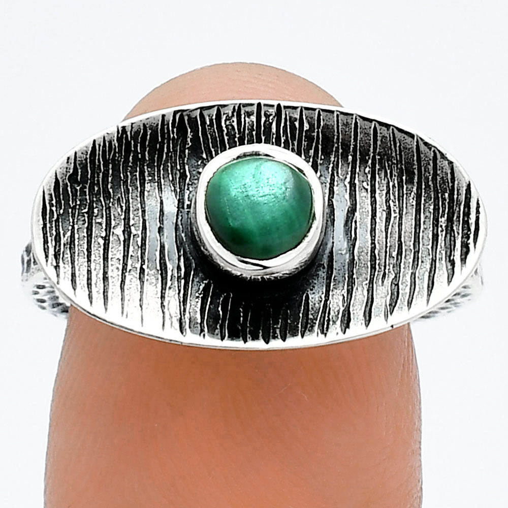Natural Malachite Eye - Congo Ring size-7.5 R-1573 SDR244197