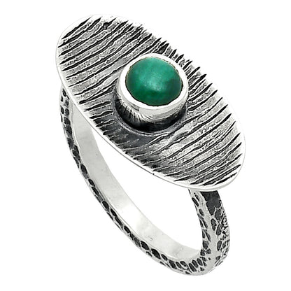 Natural Malachite Eye - Congo Ring size-7.5 R-1573 SDR244197