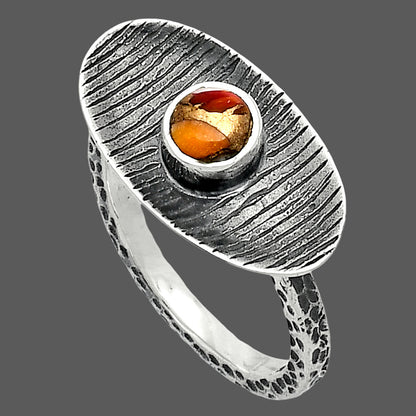 Spiny Oyster Turquoise - Arizona Ring size-8 R-1573 SDR244200