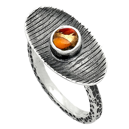 Spiny Oyster Turquoise - Arizona Ring size-8 R-1573 SDR244200