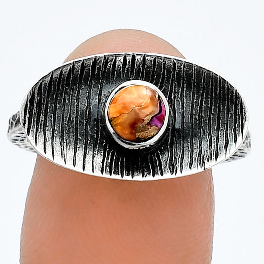 Spiny Oyster Turquoise - Arizona Ring size-8.5 R-1573 SDR244205