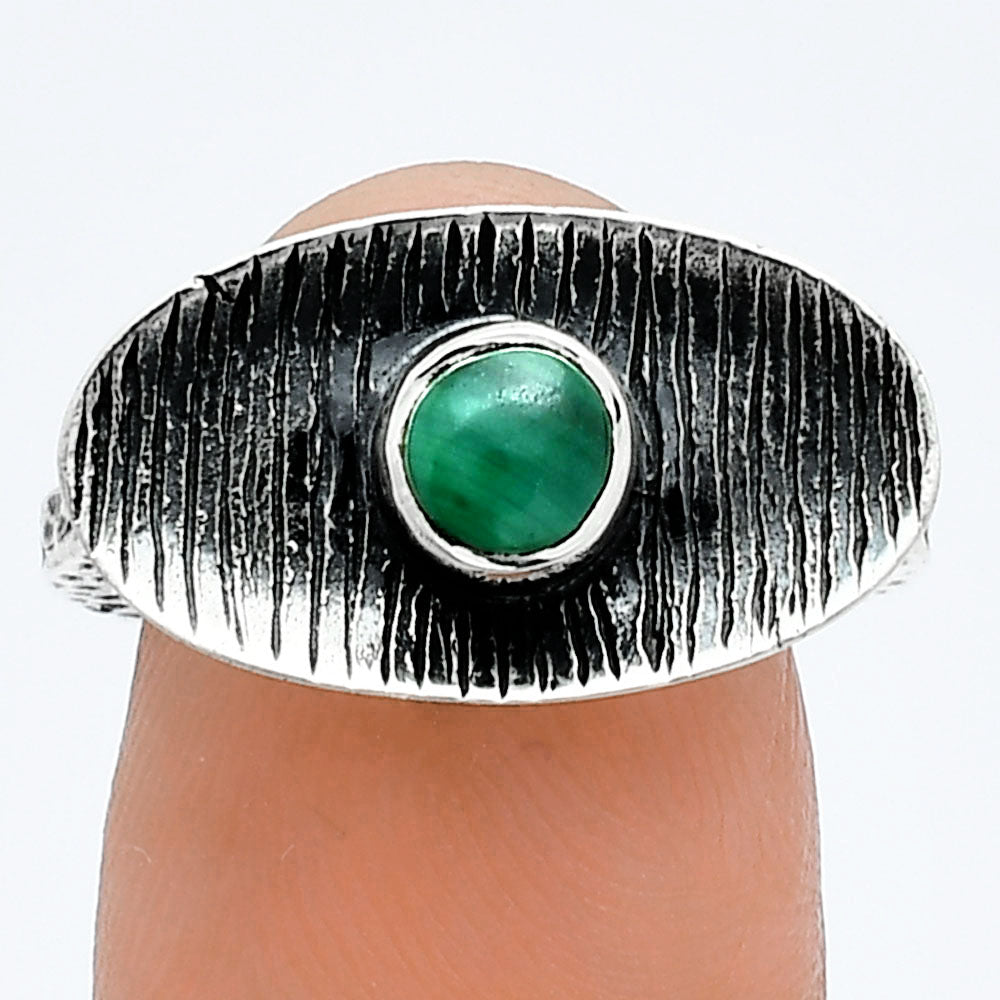Natural Malachite Eye - Congo Ring size-7 R-1573 SDR244206