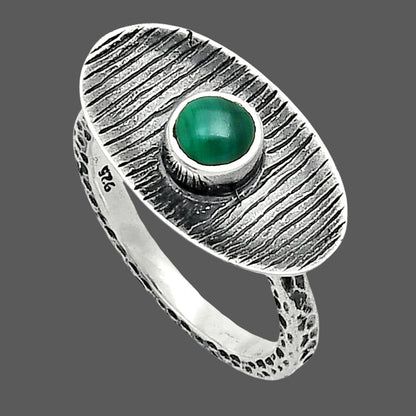 Natural Malachite Eye - Congo Ring size-7 R-1573 SDR244206