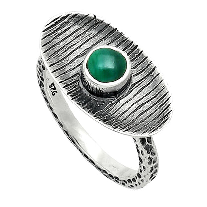 Natural Malachite Eye - Congo Ring size-7 R-1573 SDR244206