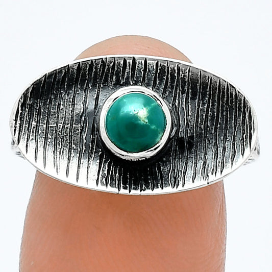 Natural Utah Variscite Ring size-7 R-1573 SDR244207