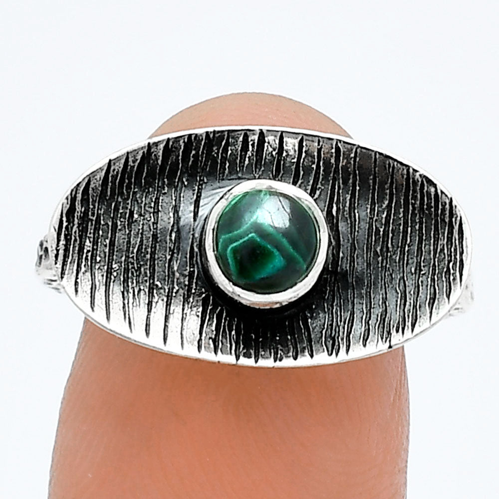 Natural Malachite Eye - Congo Ring size-7.5 R-1573 SDR244213