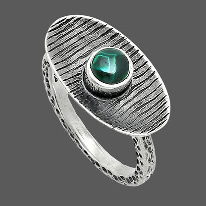 Natural Malachite Eye - Congo Ring size-7.5 R-1573 SDR244213