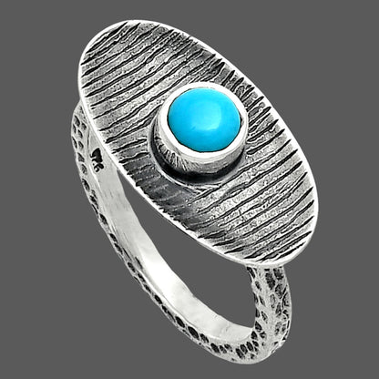 Sleeping Beauty Turquoise - USA Ring size-7.5 R-1573 SDR244215