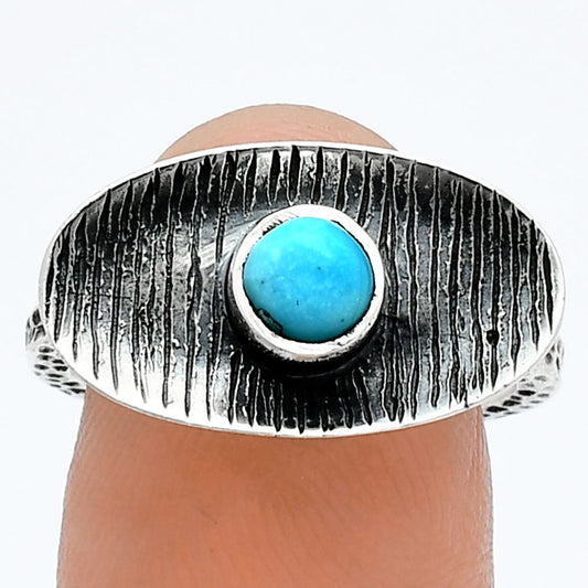 Natural Turquoise Nevada Aztec Mt Ring size-7 R-1573 SDR244219