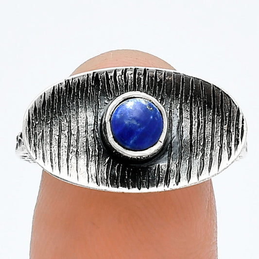 Natural Lapis Lazuli - Afghanistan Ring size-7.5 R-1573 SDR244221