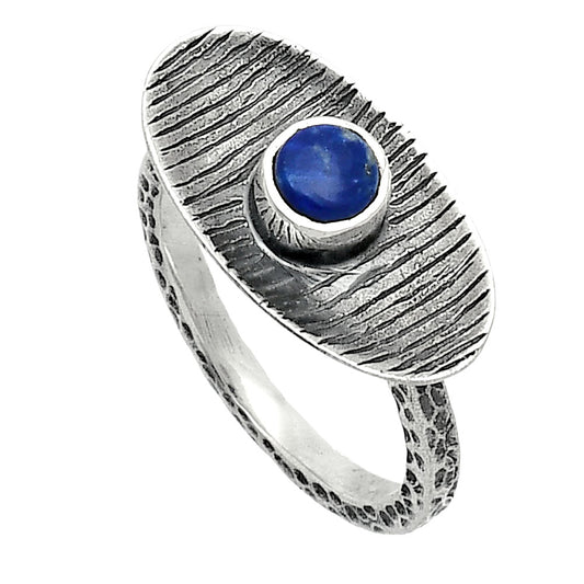 Natural Lapis Lazuli - Afghanistan Ring size-7.5 R-1573 SDR244221