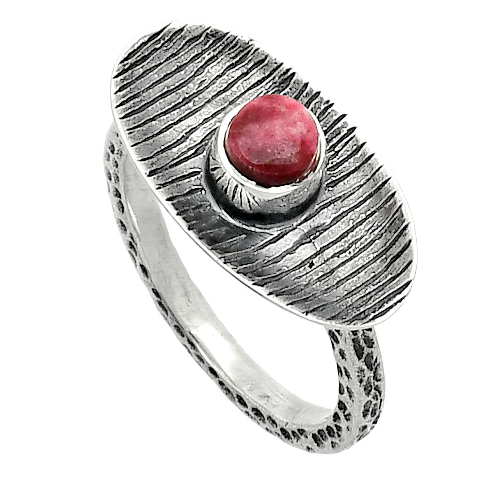 Natural Pink Thulite - Norway Ring size-7 R-1573 SDR244227