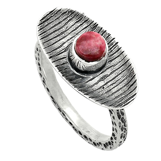 Natural Pink Thulite - Norway Ring size-7 R-1573 SDR244227