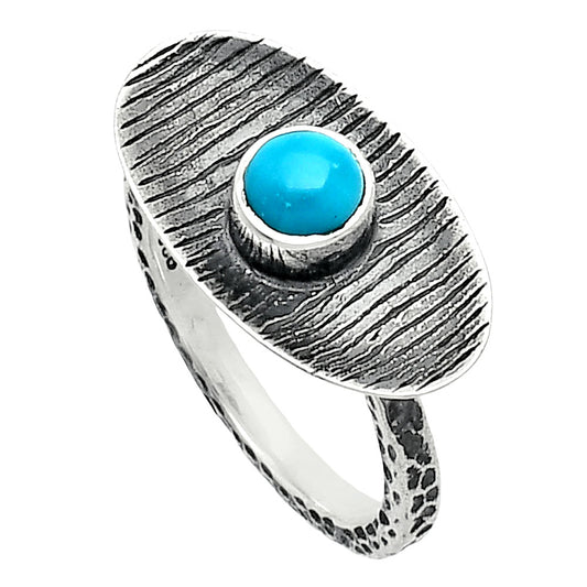 Sleeping Beauty Turquoise - USA Ring size-7 R-1573 SDR244231