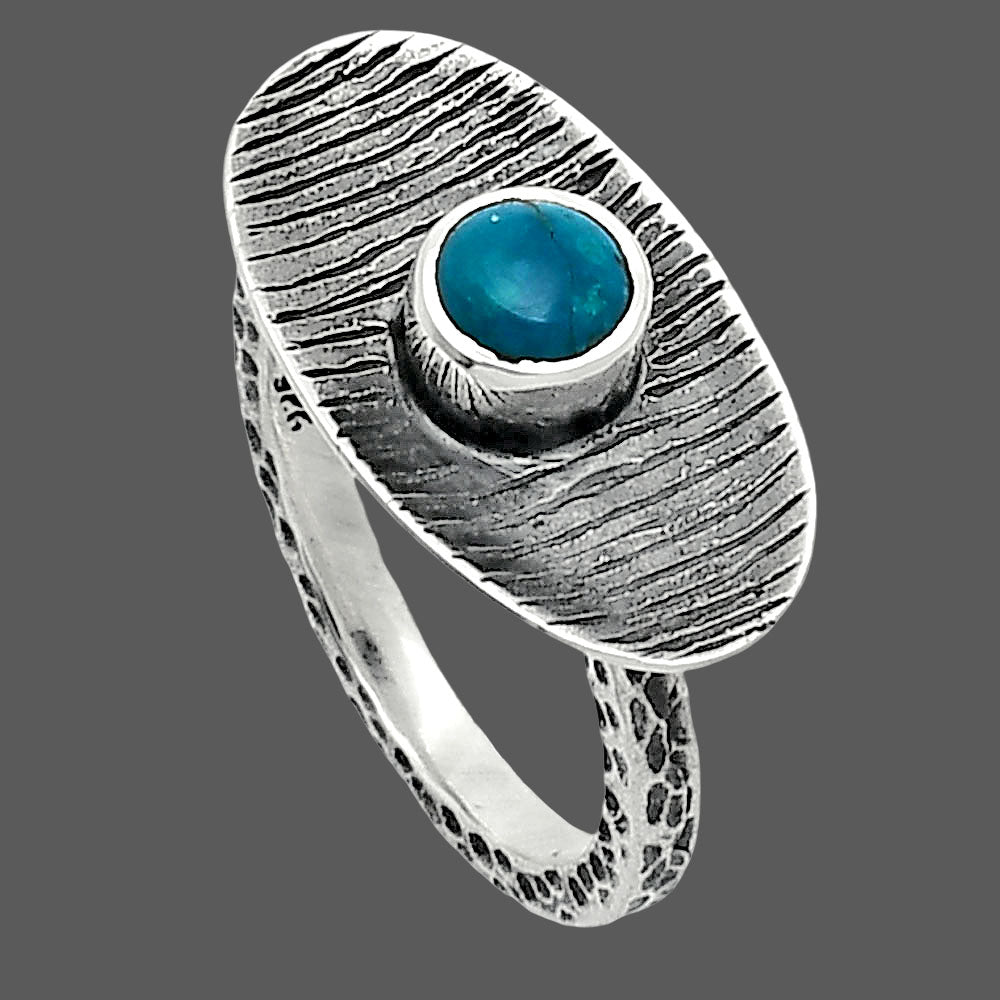 Natural Azurite Chrysocolla Ring size-6 R-1573 SDR244238
