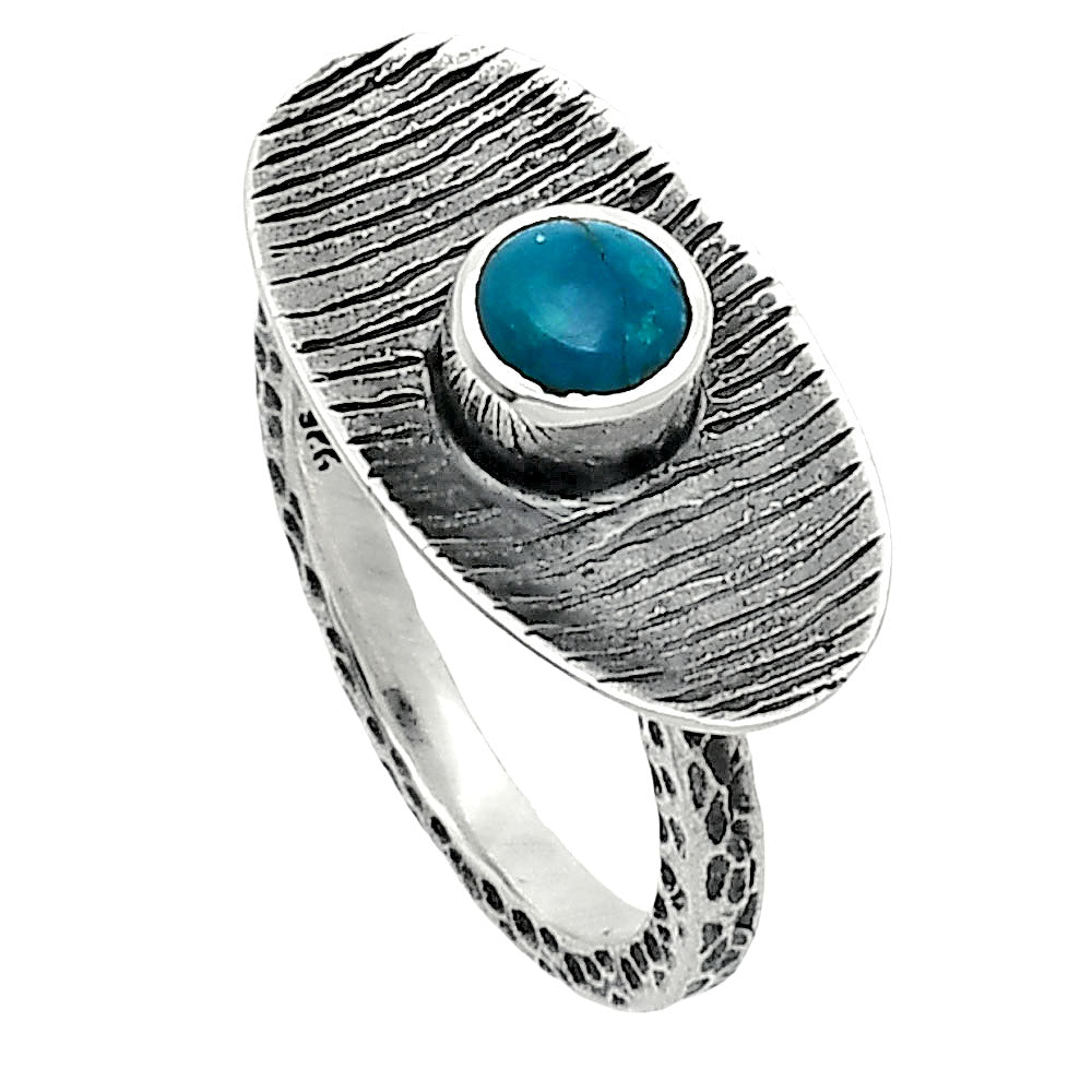 Natural Azurite Chrysocolla Ring size-6 R-1573 SDR244238
