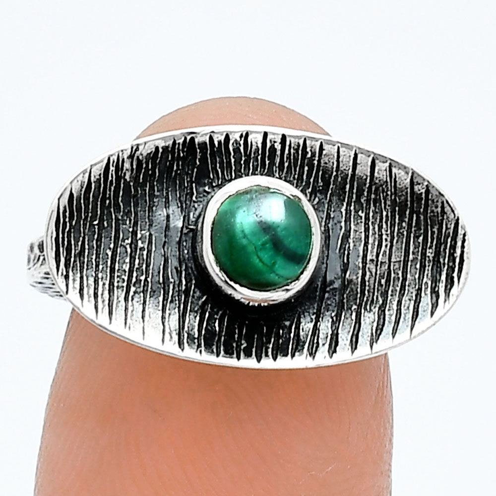 Natural Malachite Eye - Congo Ring size-7 R-1573 SDR244241