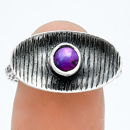 Copper Purple Turquoise - Arizona Ring size-8 R-1573 SDR244253