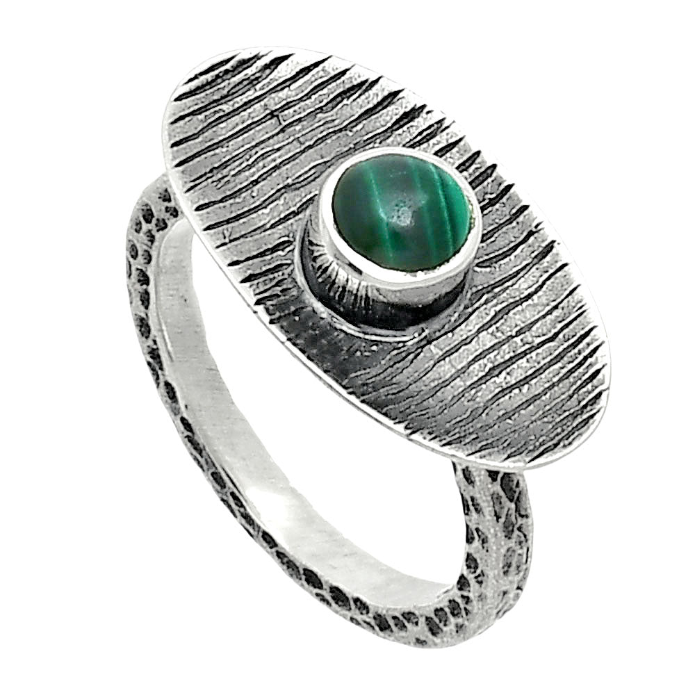 Natural Malachite Eye - Congo Ring size-6 R-1573 SDR244257