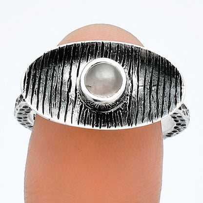 Natural Rose Quartz - Madagascar Ring size-8 R-1573 SDR244259