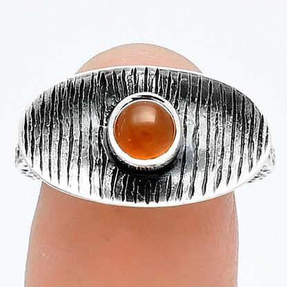 Natural Carnelian Ring size-7.5 R-1573 SDR244266