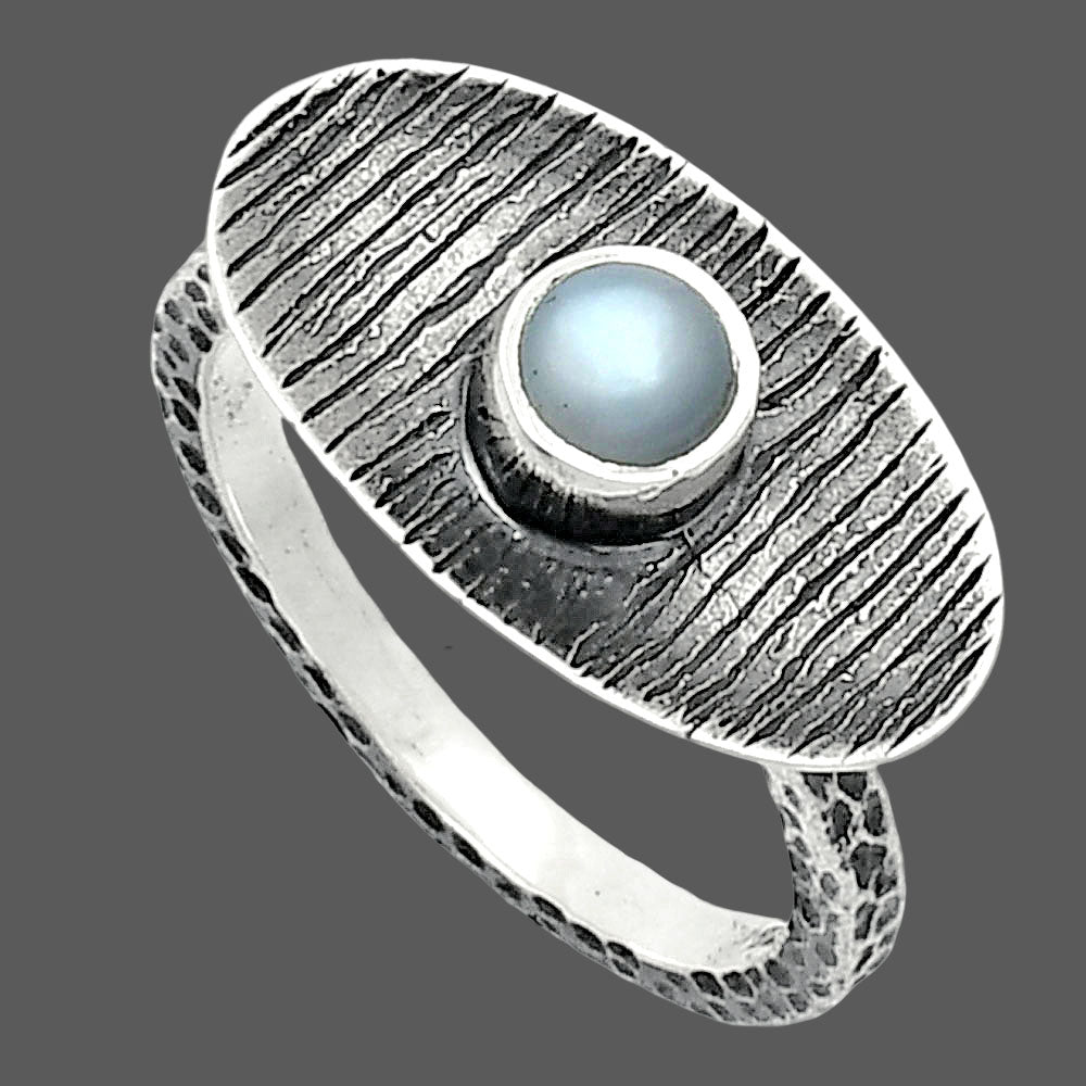 Natural Srilankan Moonstone Ring size-8 R-1573 SDR244267