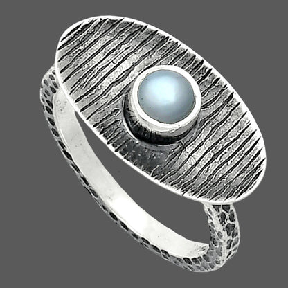 Natural Srilankan Moonstone Ring size-8 R-1573 SDR244267