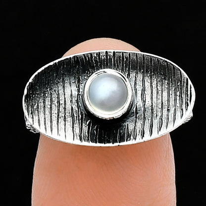 Natural Srilankan Moonstone Ring size-6 R-1573 SDR244268