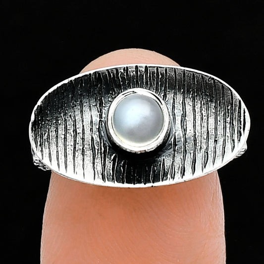 Natural Srilankan Moonstone Ring size-6 R-1573 SDR244268