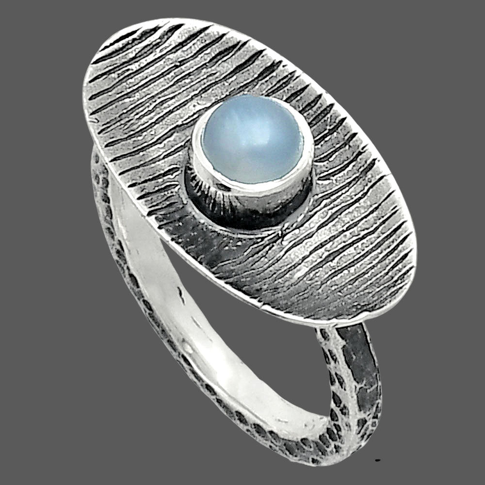 Natural Srilankan Moonstone Ring size-6 R-1573 SDR244268