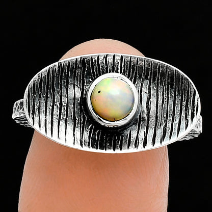 Natural Ethiopian Opal Ring size-8.5 R-1573 SDR244276