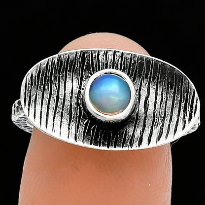 Natural Ethiopian Opal Ring size-8 R-1573 SDR244277