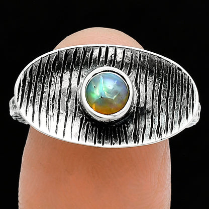 Natural Ethiopian Opal Ring size-8 R-1573 SDR244279