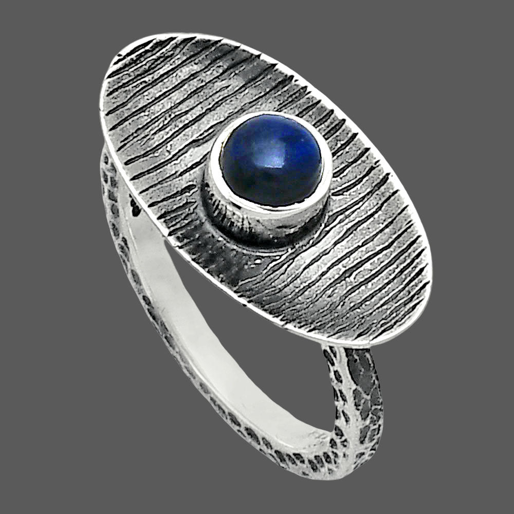Blue Fire Labradorite - Madagascar Ring size-7 R-1573 SDR244295
