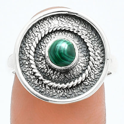 Natural Malachite Eye - Congo Ring size-8 R-1439 SDR244301