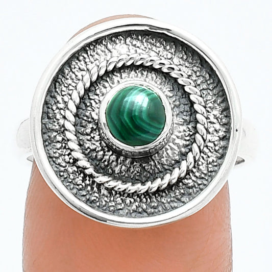 Natural Malachite Eye - Congo Ring size-8 R-1439 SDR244301