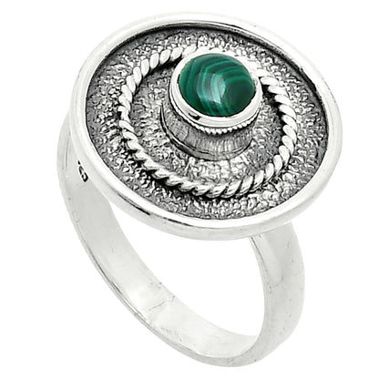 Natural Malachite Eye - Congo Ring size-8 R-1439 SDR244301