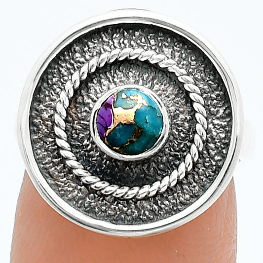 Multi Copper Turquoise - Arizona Ring size-6 R-1439 SDR244309