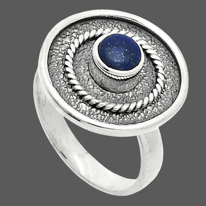 Natural Lapis Lazuli - Afghanistan Ring size-6 R-1439 SDR244310