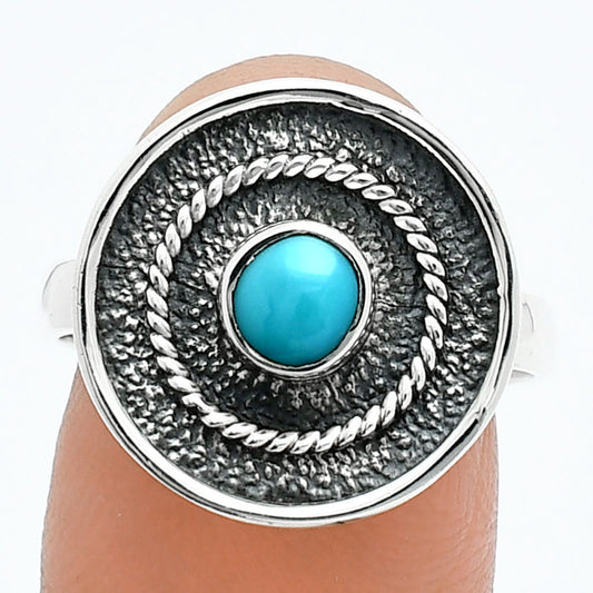 Natural Turquoise Nevada Aztec Mt Ring size-8 R-1439 SDR244313