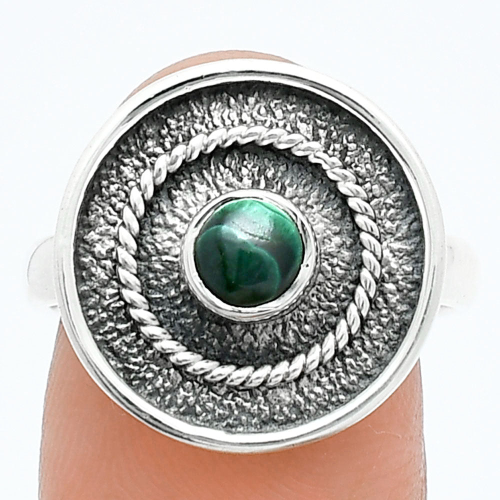 Natural Malachite Eye - Congo Ring size-8 R-1439 SDR244319