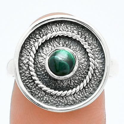 Natural Malachite Eye - Congo Ring size-8 R-1439 SDR244319