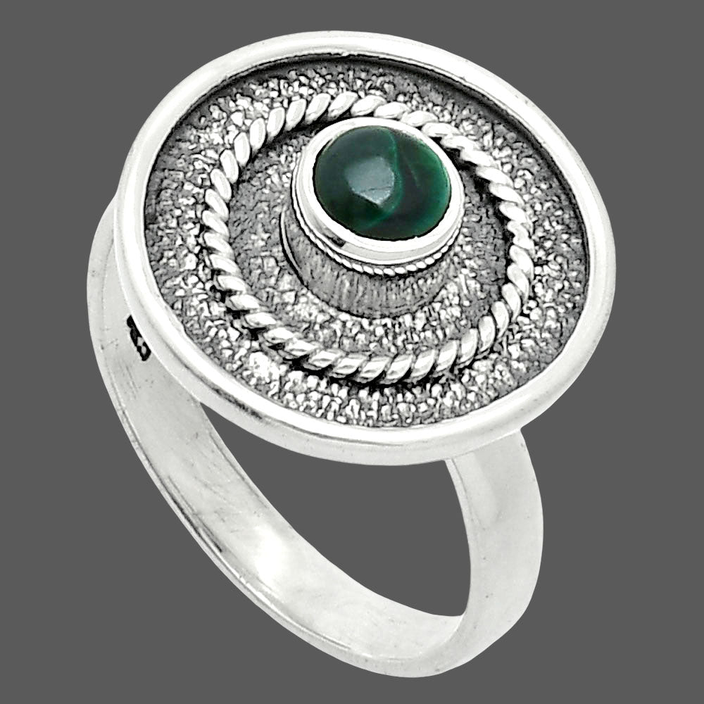 Natural Malachite Eye - Congo Ring size-8 R-1439 SDR244319