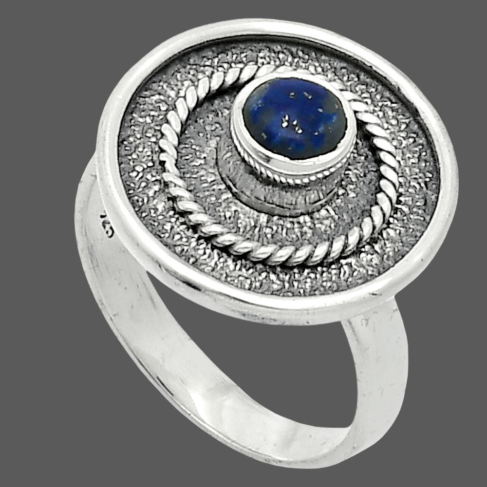 Natural Lapis Lazuli - Afghanistan Ring size-7 R-1439 SDR244335